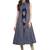Blue Solid party wear kurti