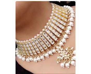 Square Kundan Choker Necklace 1