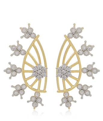 Multicolor pearl ear-cuffs 2