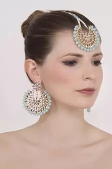 Turquoise jade danglers-drops