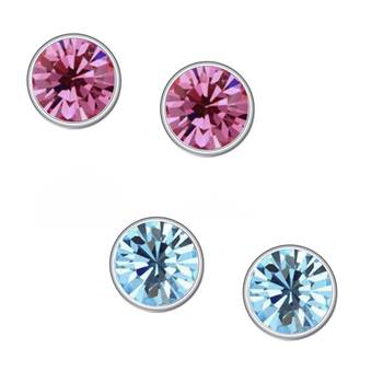 Blue crystal jewellery-combo 1