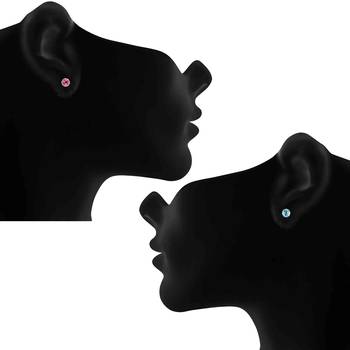 Blue crystal jewellery-combo 2