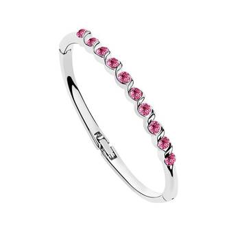 Pink crystal bracelets 1