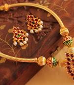 Splendid Antique Handmade Kemp Necklace Set  