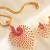 Awesome Gold Plated Ruby Peacock Necklace Set Dj07574
