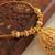 Divine Gold Plated Green Blue Lakshmi Necklace Dj07962