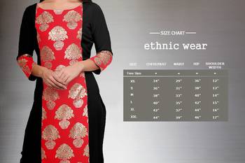 Blue Cotton Printed stitched kurti 4