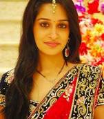 Deepika samson Tv serial designer red saree