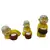 Yellow Monks Candle Stand Holder