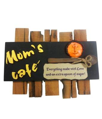 Moms Cafe - Kitchen Name Plate 1