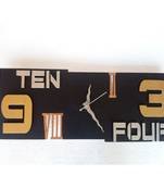 Horizontal Wall Clock Wall Hanging