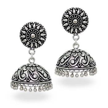 Silver Jhumkas 2