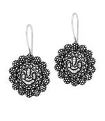 Silver danglers drops