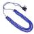Five Strings Blue Color Crystal Mala Necklace