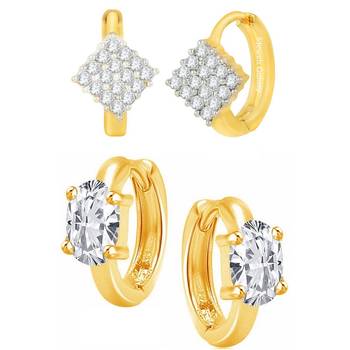 Multicolor cubic zirconia jewellery-combo 1