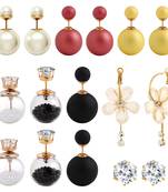 Multicolor cubic zirconia jewellery-combo