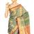 Sudarshan silks Pure Silk  Kanjeevaram Hand women Saree-Green-RRAN47-VS-Silk