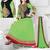 Designer Parrot & Black Embroidary Anarkali Suit