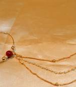 Royal Polki Big Gold Plated Nath