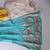 Light sky blue embroidered georgette unstitched lehenga