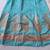 Light sky blue embroidered georgette unstitched lehenga