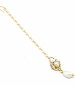 Sweet Tiny Maang Tikka With Crystal  And  Pearl