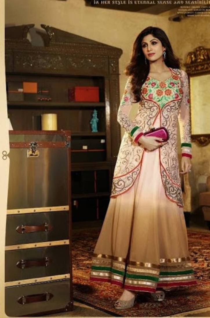 Shilpa shetty amazing anarkali style attire FABIONA 242043