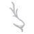 Claudia Solitaire Silver Ring for Women