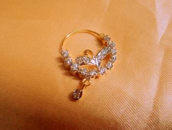 Royal American Diamond Nose Ring 2