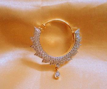 Royal American Diamond Spring Wedding Nose Ring 1