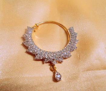 Royal American Diamond Spring Wedding Nose Ring 2