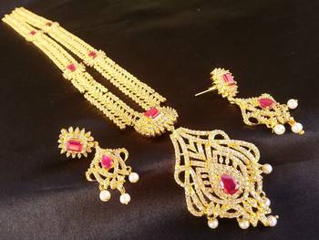 Lovely AD & Ruby Bridal Long Haar Set 1