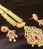 Lovely AD & Ruby Bridal Long Haar Set