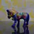 eCraftIndia Meenakari Metallic  Colorful Horse