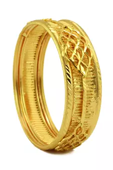 Gold Cubic Zirconia Bangles And Bracelets