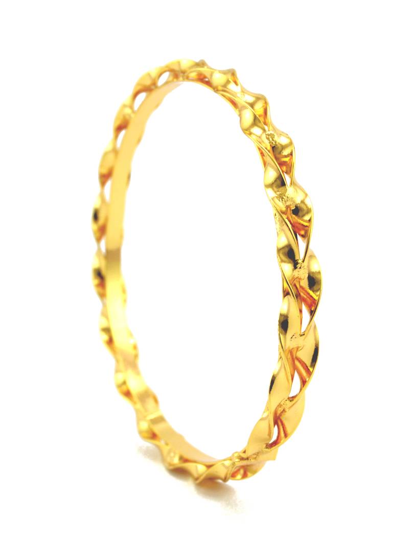 Gold Cubic Zirconia Bangles And Bracelets