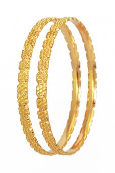 Gold Cubic Zirconia Bangles And Bracelets