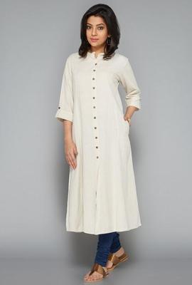 plain cotton kurtis
