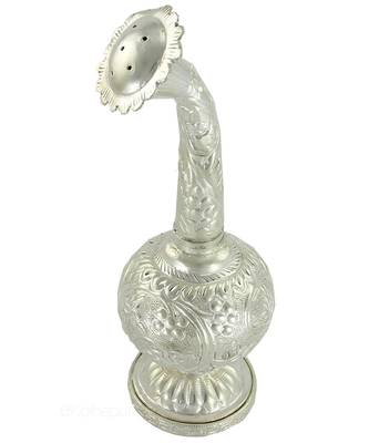 Silver Plated Attardani And Pooja Item And Fragrance Holder 1