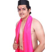 Handstitched Ready To Wear Typical Maharashtrain Black Gandhi Topi Turban For Men