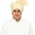 Handstitched Ready To Wear Polyester Jari Cream Pheta Turban Safa for Men