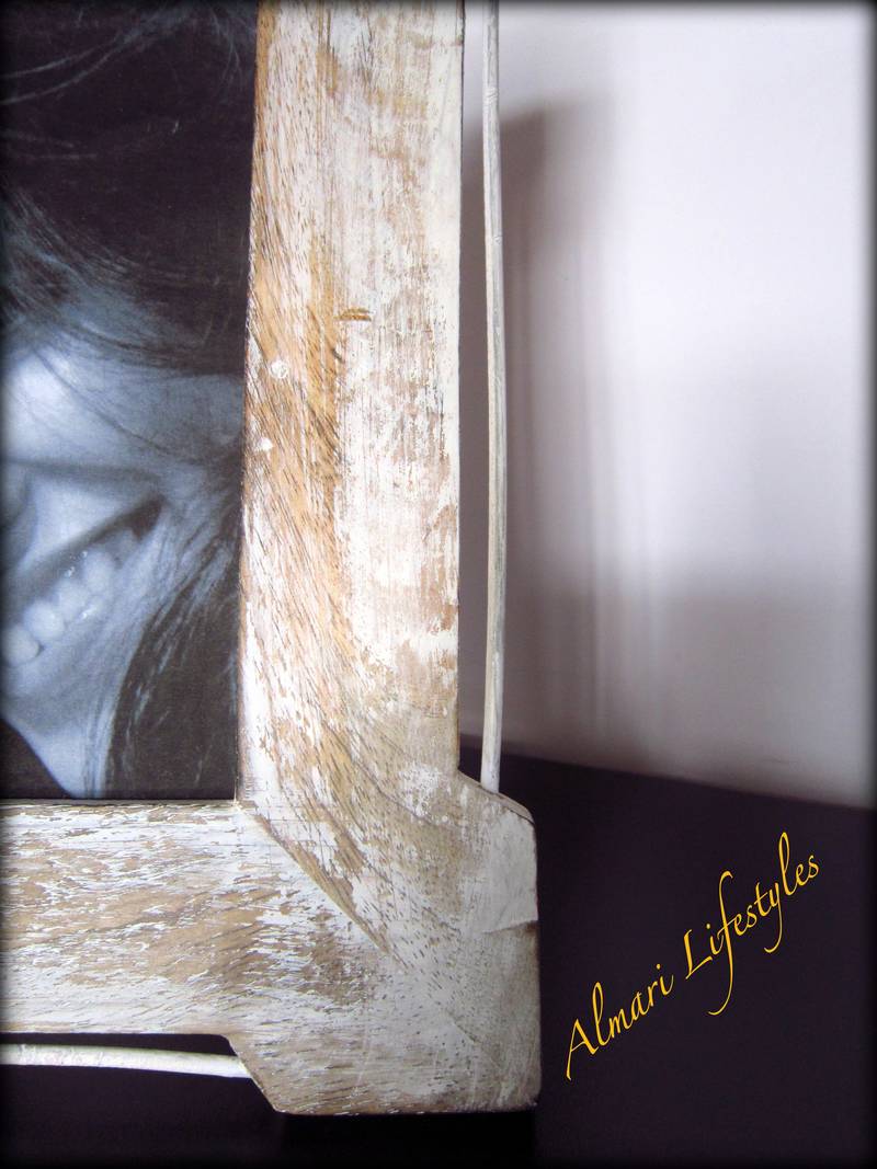 Designer Frames: Handmade Distressed Effect with Metal detailing