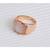White diamond rings