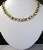 Blue stone necklace sets