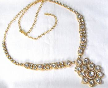 White stone waist belt 1