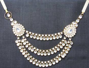 White stone waist belt 1