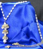 White pearl waist belt