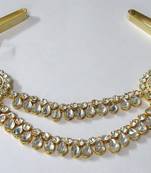 White stone waist belt