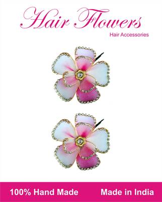 Beautiful  hair Flower Accessories Brooch with wedding party wear 1