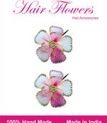 Beautiful  hair Flower Accessories Brooch with wedding party wear